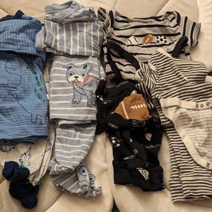 Bundle of 4 Baby Outfits size 3-6 months